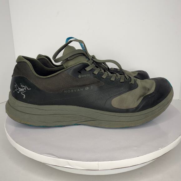 Arcteryx 10.5 Norvan LD 2 GTX Shoes Mens Hydroponic Spiral Sneaker *flaw main image 9